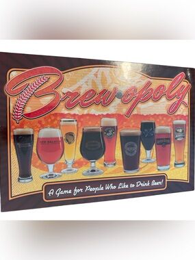 Brew-opoly monopoly game new sealed